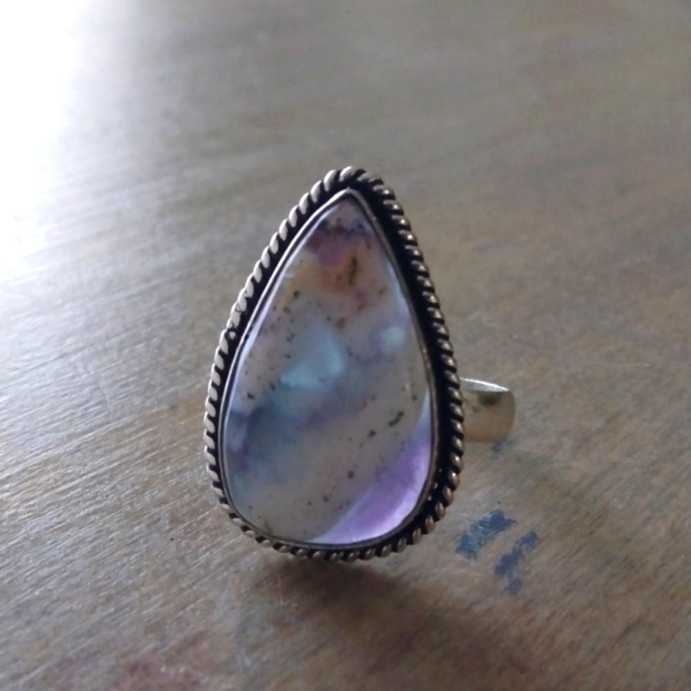 Flourite Stone Ring